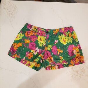 RALPH Lauren Sport Cotton Floral Print shorts, size 2